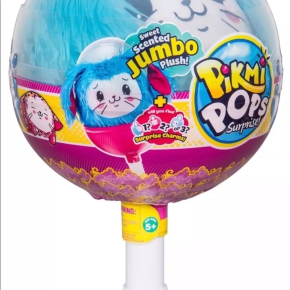 Pikmi Pop Surprise~JUMBO ~Huddy Fluffy Bunny - Picture 2 of 3